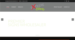 Desktop Screenshot of extremesignsmiami.com